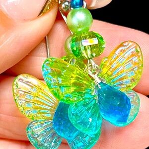 Butterfly Charm Earrings